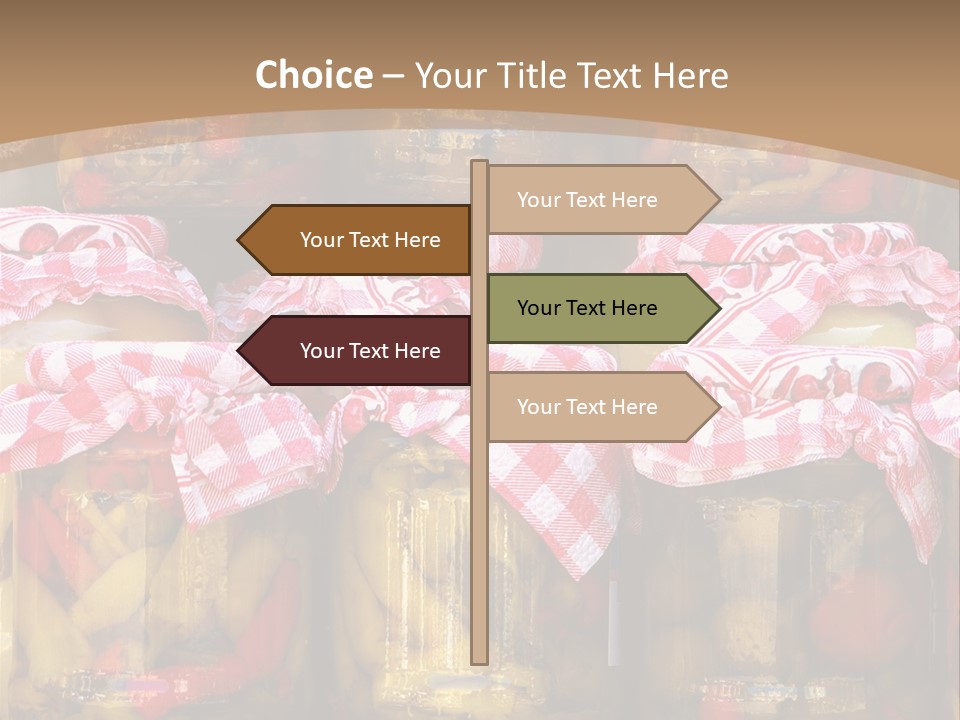 Jar Cooking Spice PowerPoint Template
