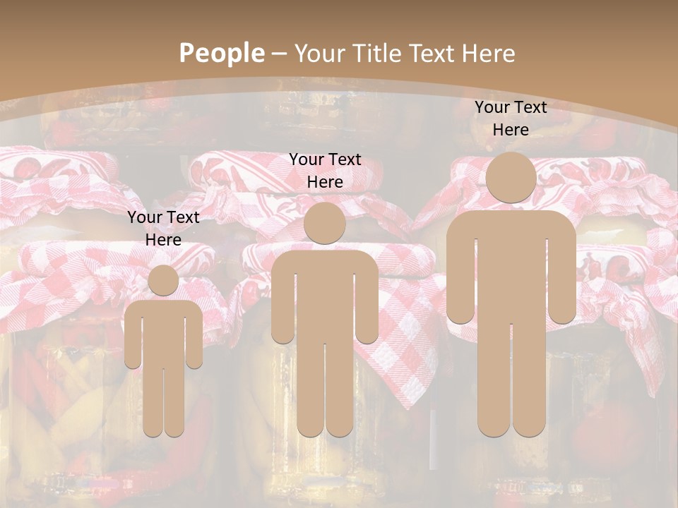 Jar Cooking Spice PowerPoint Template