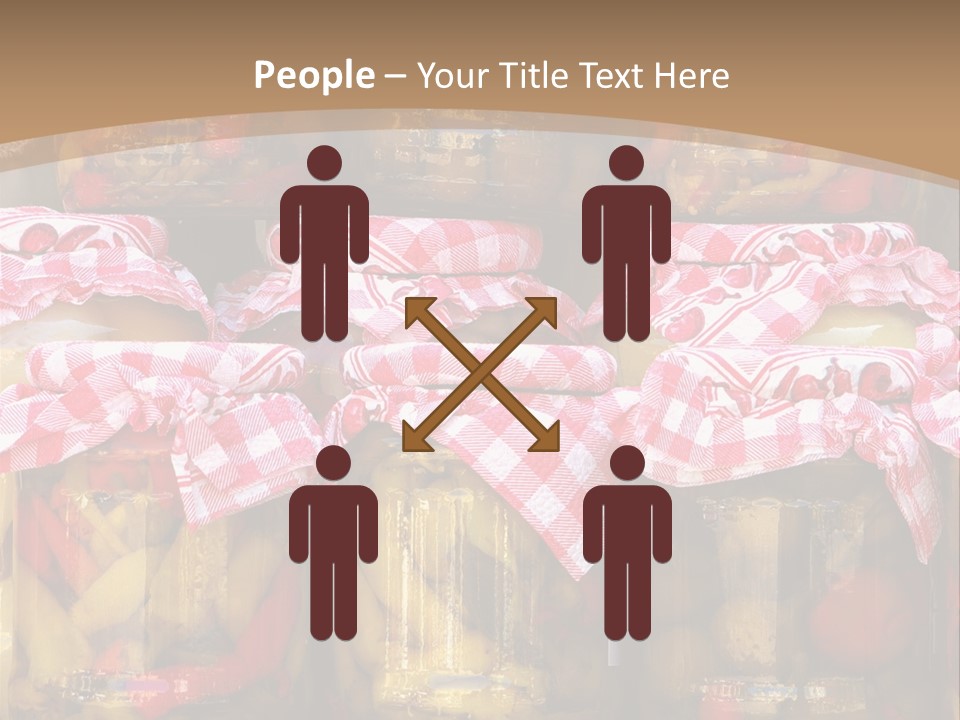 Jar Cooking Spice PowerPoint Template