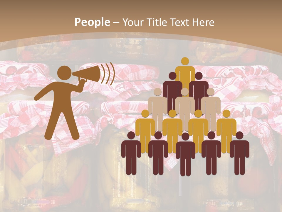 Jar Cooking Spice PowerPoint Template