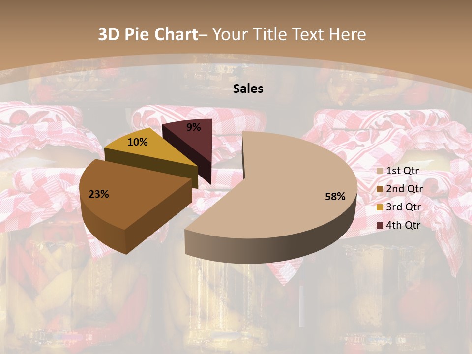 Jar Cooking Spice PowerPoint Template