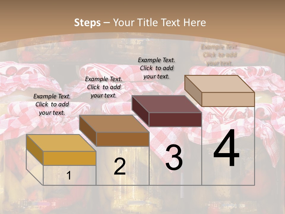 Jar Cooking Spice PowerPoint Template