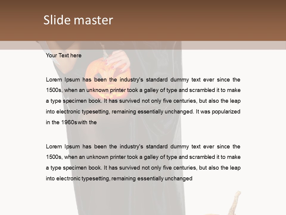 Passion Hair Sweetnesses PowerPoint Template