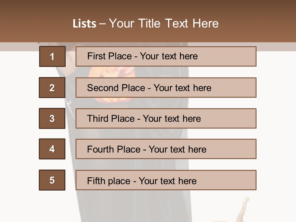 Passion Hair Sweetnesses PowerPoint Template