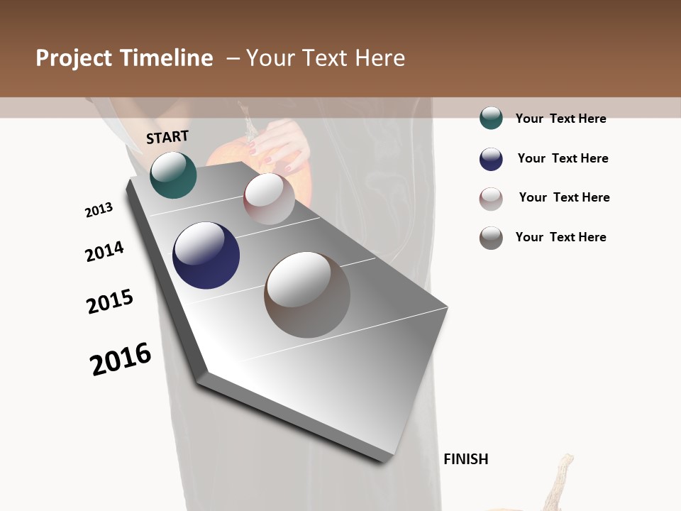 Passion Hair Sweetnesses PowerPoint Template