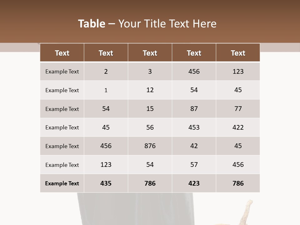 Passion Hair Sweetnesses PowerPoint Template