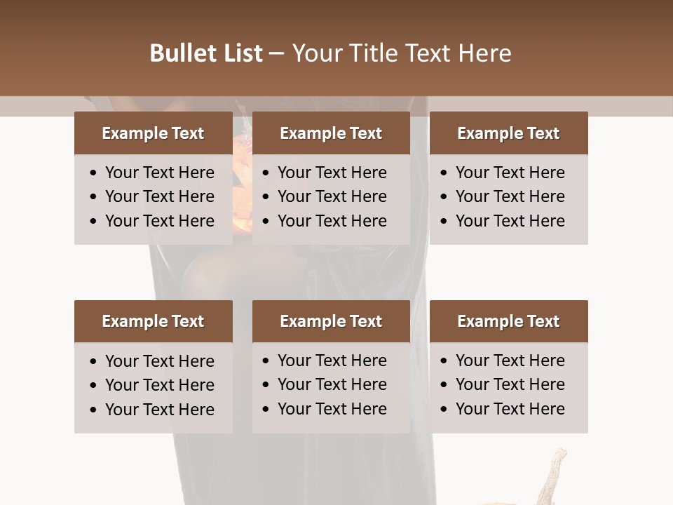 Passion Hair Sweetnesses PowerPoint Template