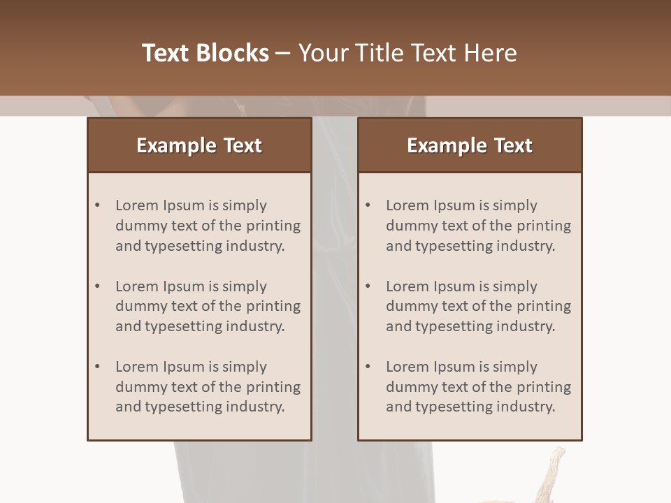 Passion Hair Sweetnesses PowerPoint Template
