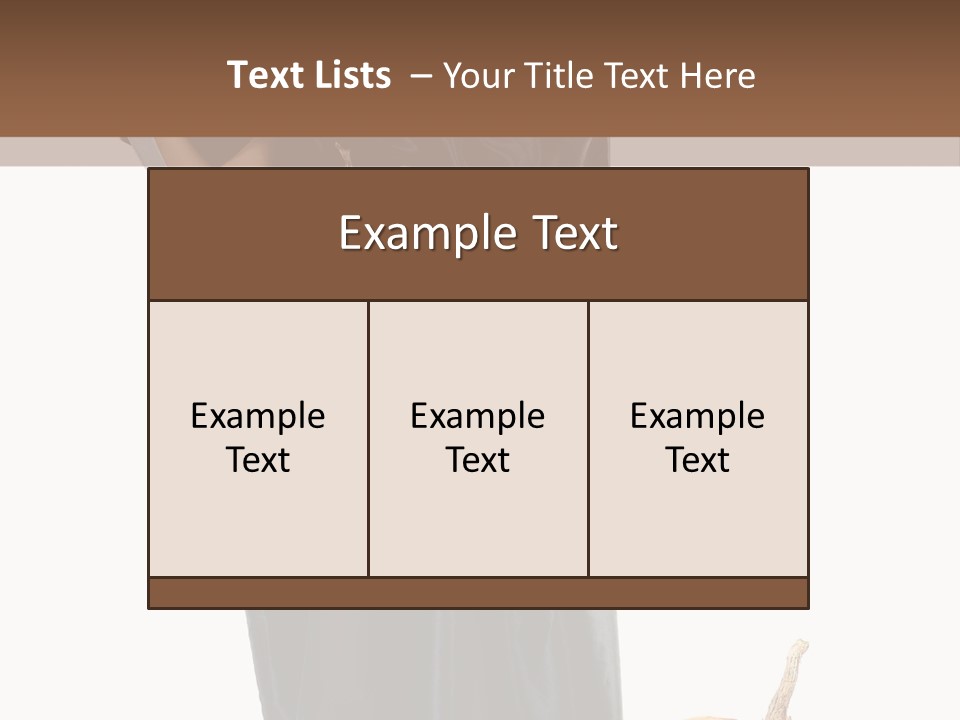 Passion Hair Sweetnesses PowerPoint Template