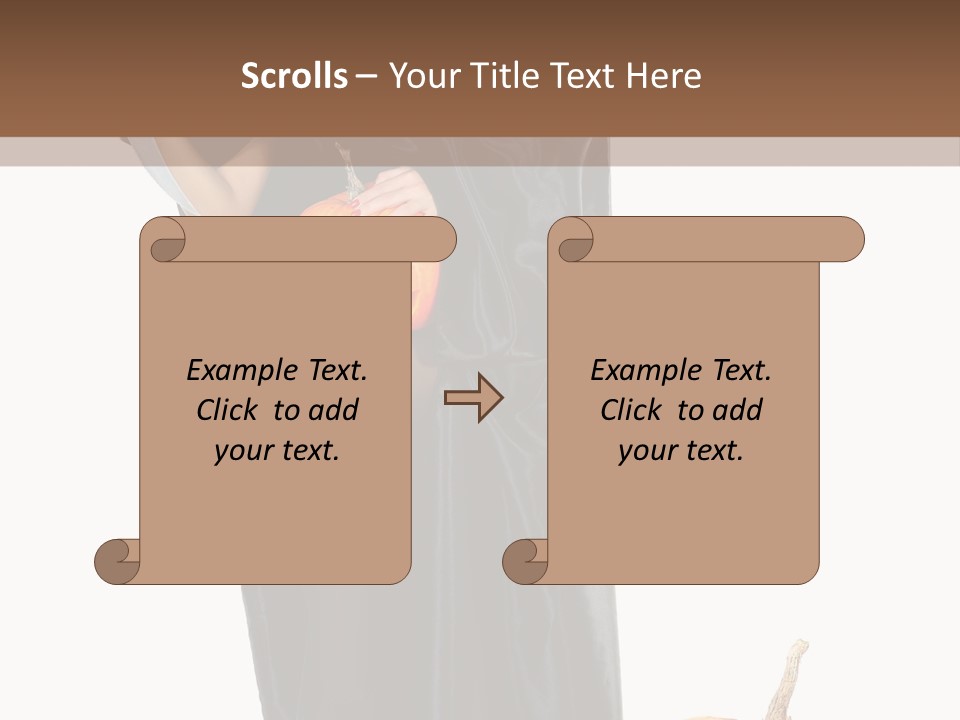 Passion Hair Sweetnesses PowerPoint Template
