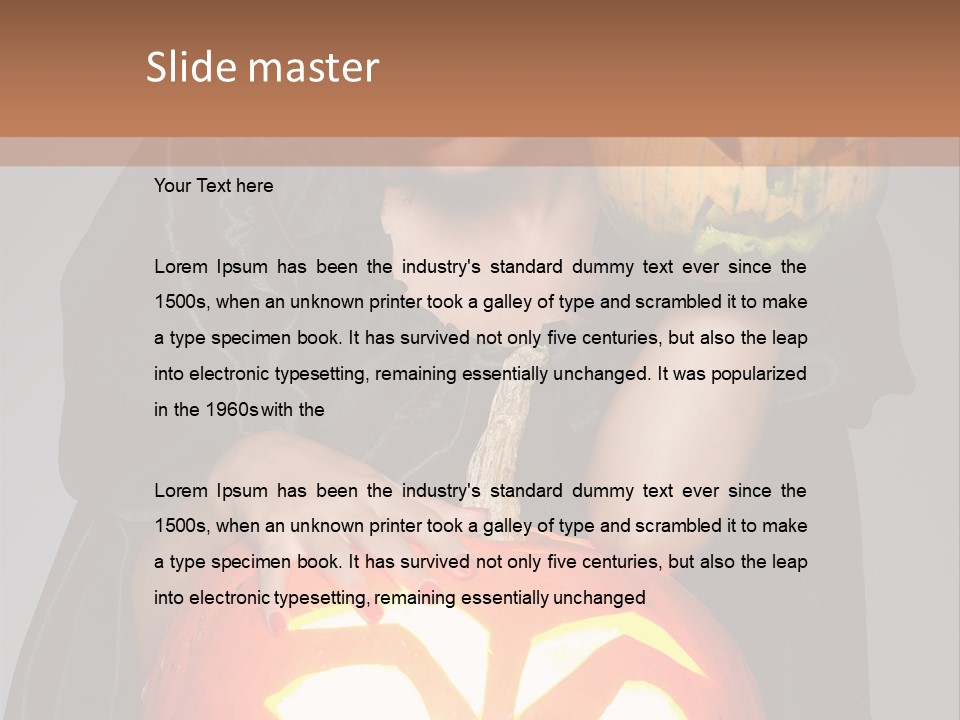 To Cut Out Celebration Hair PowerPoint Template