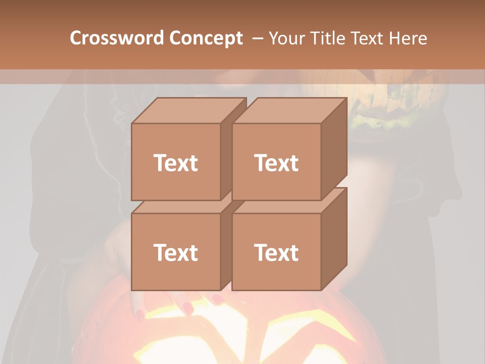To Cut Out Celebration Hair PowerPoint Template