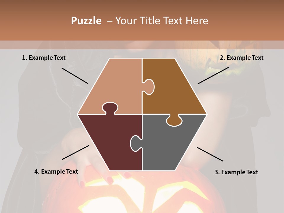 To Cut Out Celebration Hair PowerPoint Template