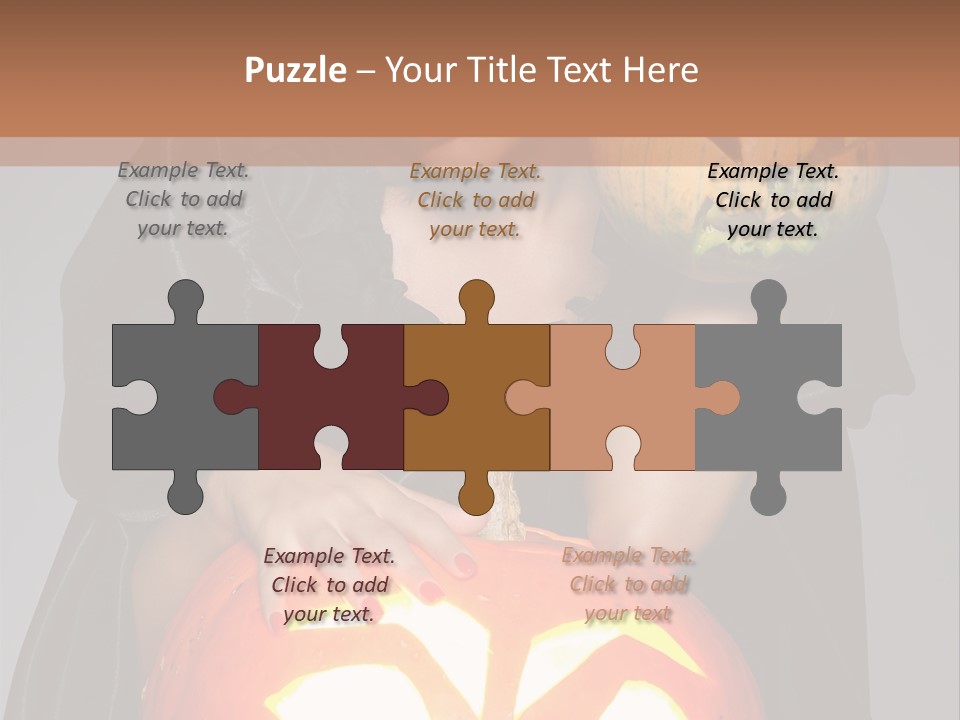 To Cut Out Celebration Hair PowerPoint Template