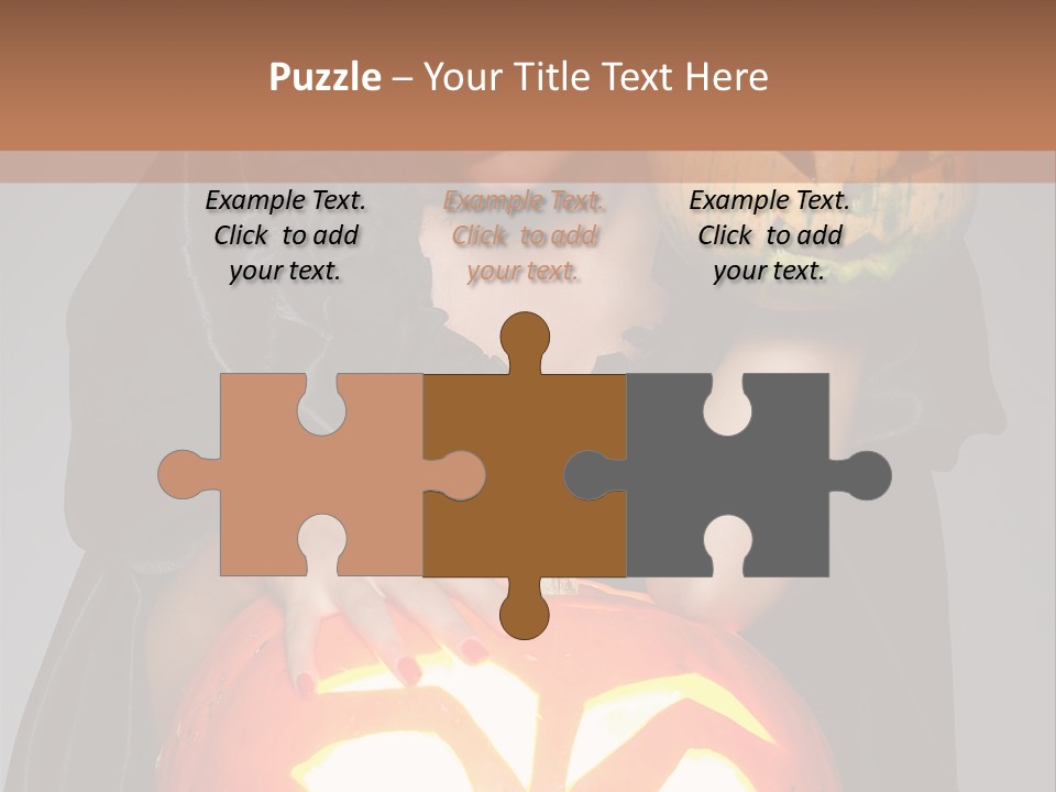 To Cut Out Celebration Hair PowerPoint Template