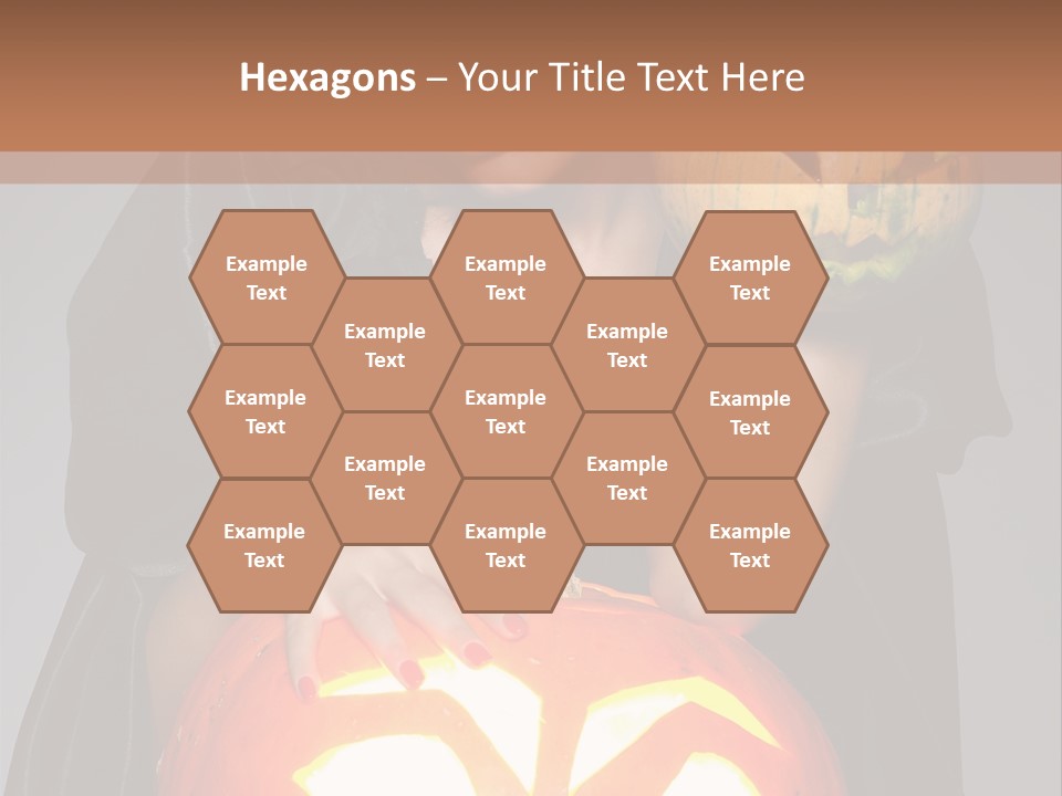 To Cut Out Celebration Hair PowerPoint Template