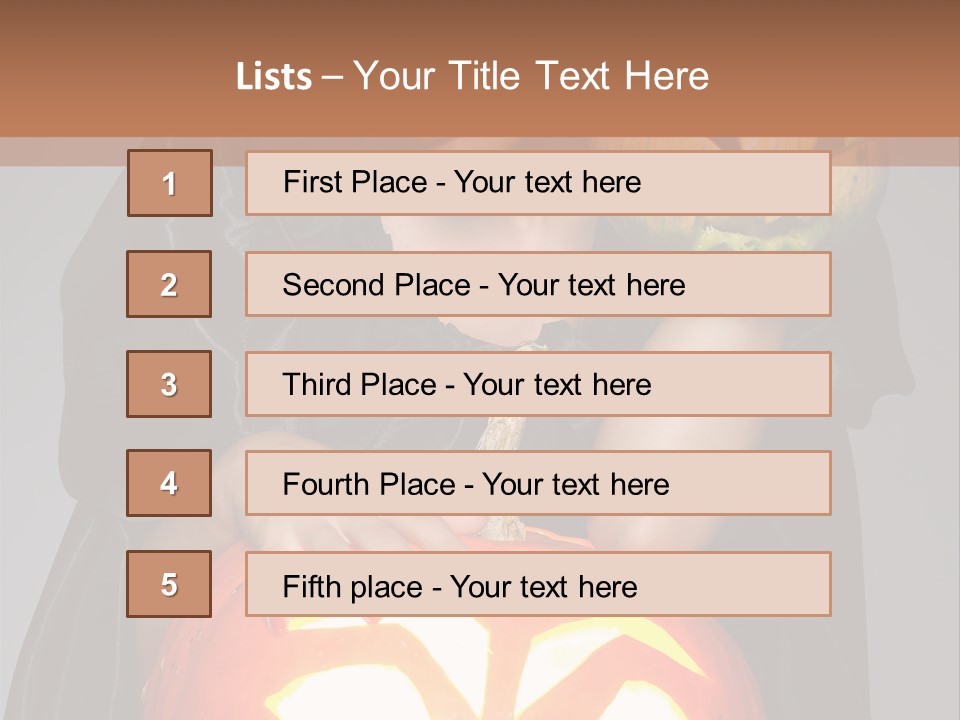 To Cut Out Celebration Hair PowerPoint Template