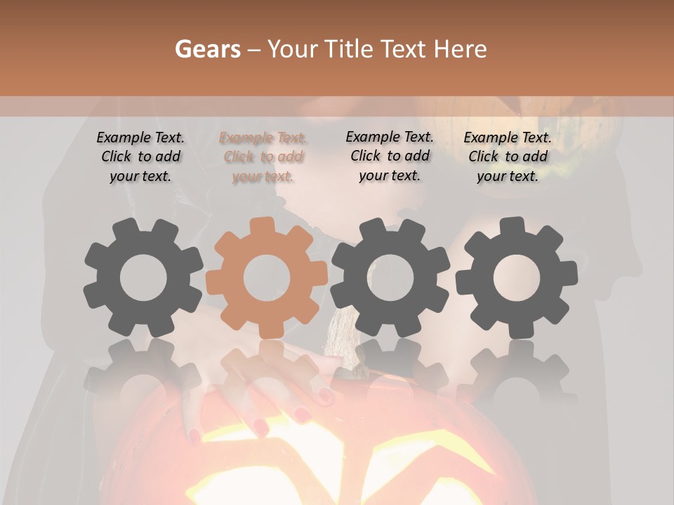 To Cut Out Celebration Hair PowerPoint Template