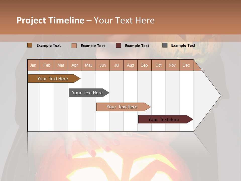 To Cut Out Celebration Hair PowerPoint Template