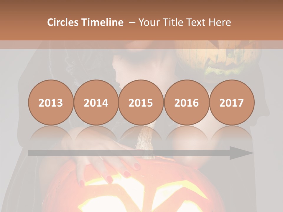 To Cut Out Celebration Hair PowerPoint Template