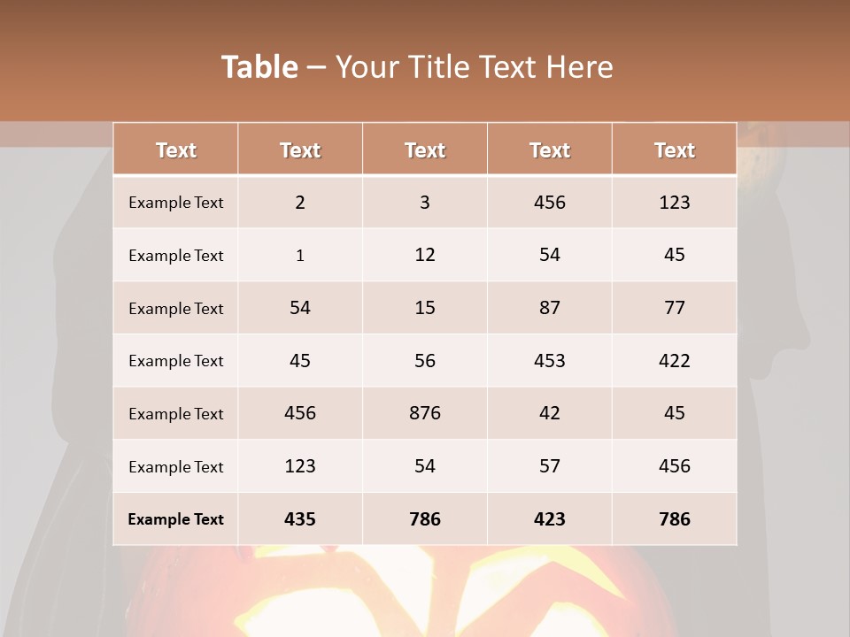 To Cut Out Celebration Hair PowerPoint Template