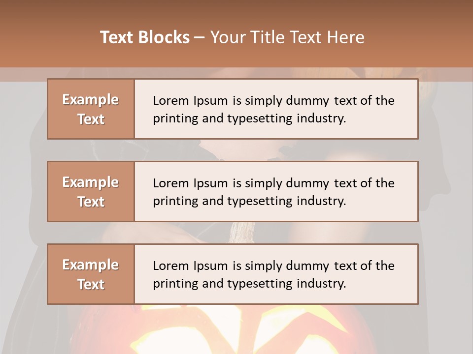 To Cut Out Celebration Hair PowerPoint Template