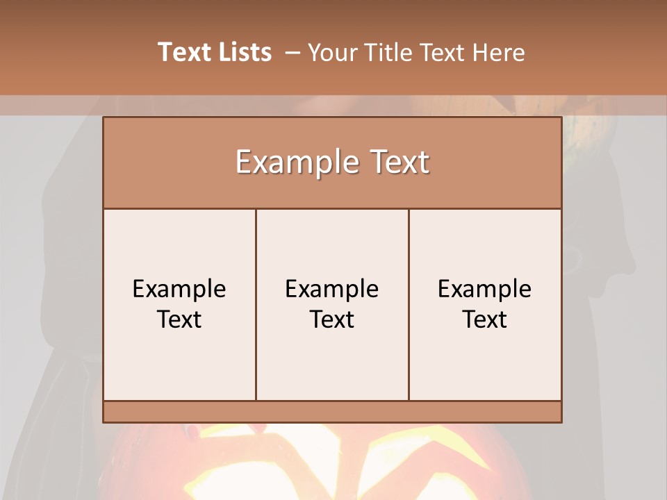 To Cut Out Celebration Hair PowerPoint Template