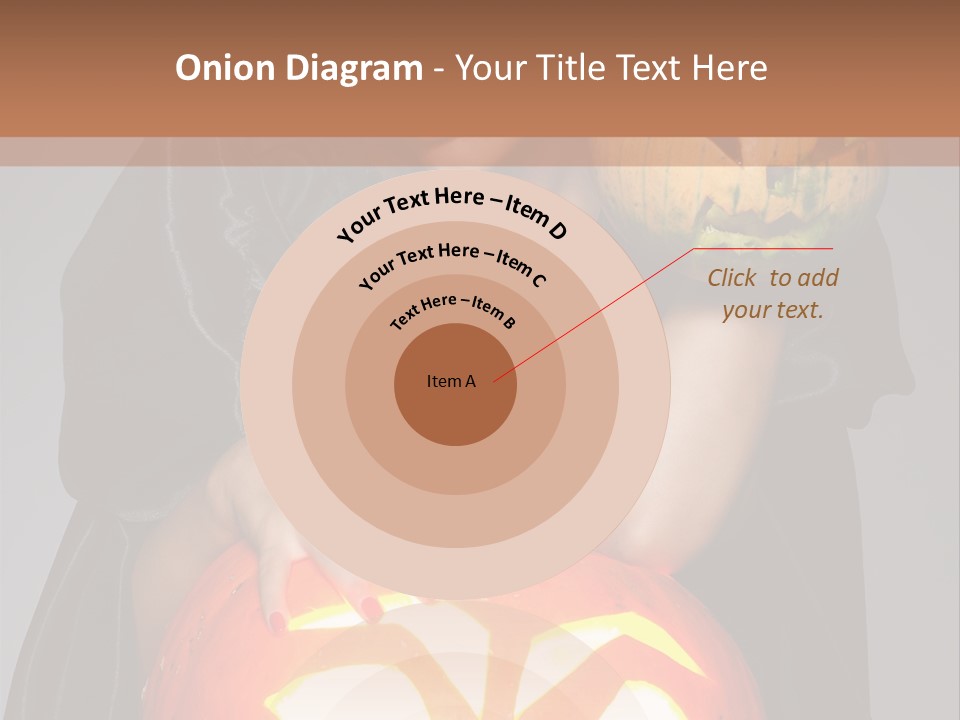 To Cut Out Celebration Hair PowerPoint Template