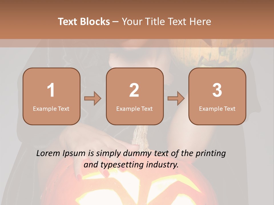 To Cut Out Celebration Hair PowerPoint Template