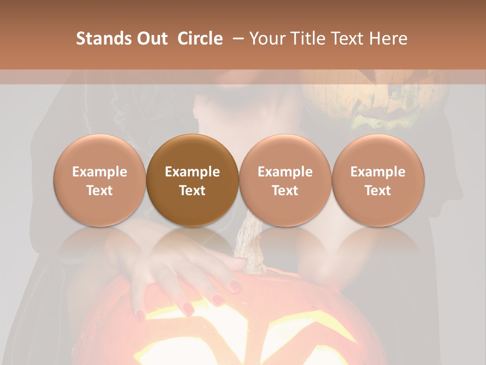 To Cut Out Celebration Hair PowerPoint Template