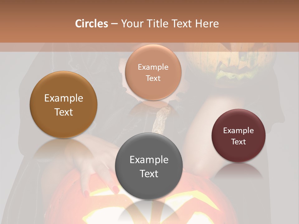 To Cut Out Celebration Hair PowerPoint Template