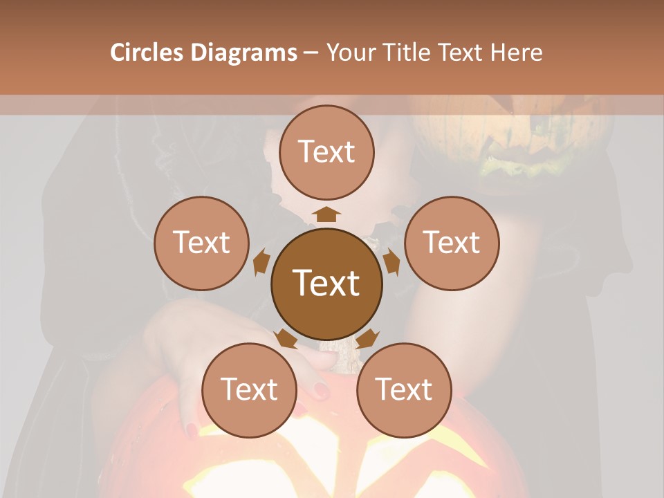 To Cut Out Celebration Hair PowerPoint Template