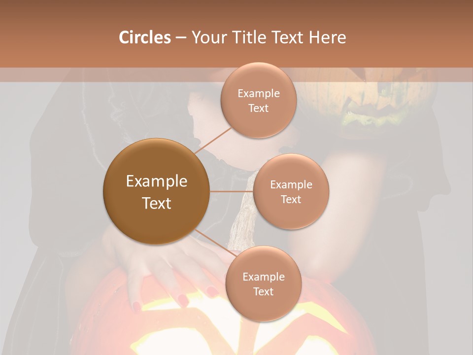 To Cut Out Celebration Hair PowerPoint Template