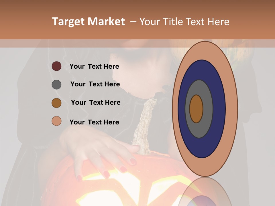 To Cut Out Celebration Hair PowerPoint Template