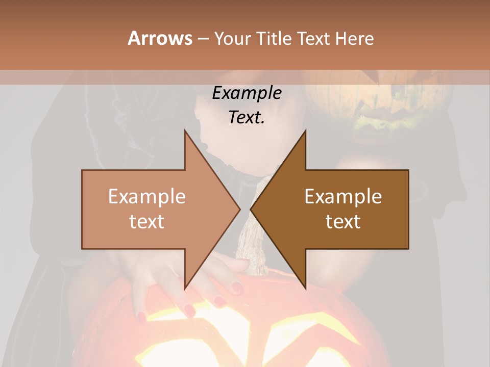 To Cut Out Celebration Hair PowerPoint Template