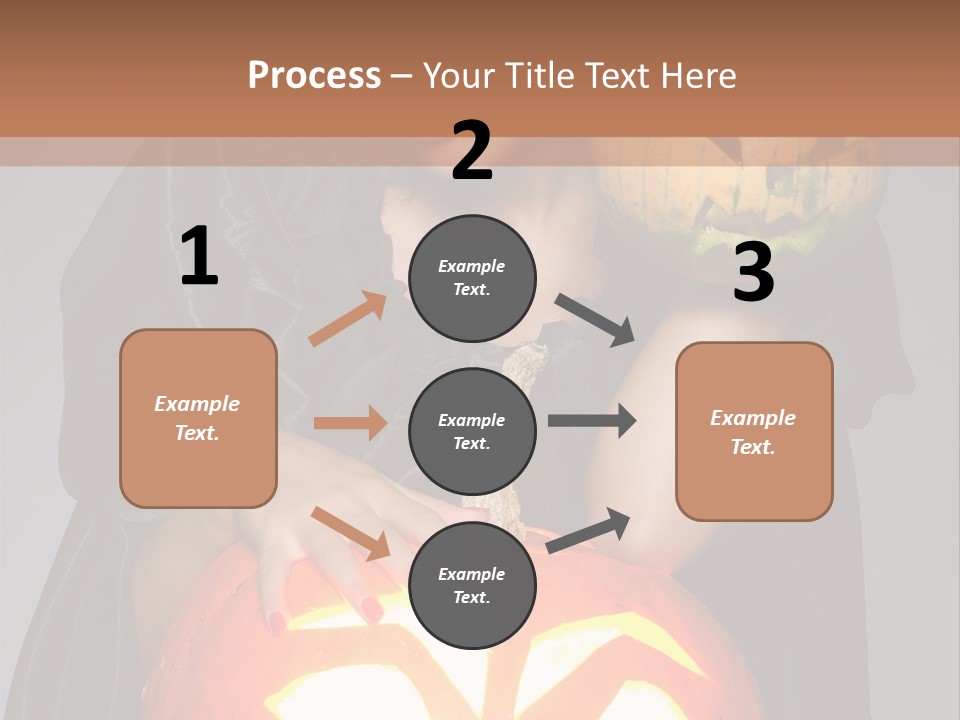 To Cut Out Celebration Hair PowerPoint Template