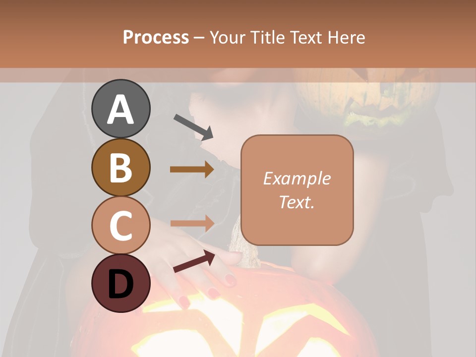 To Cut Out Celebration Hair PowerPoint Template