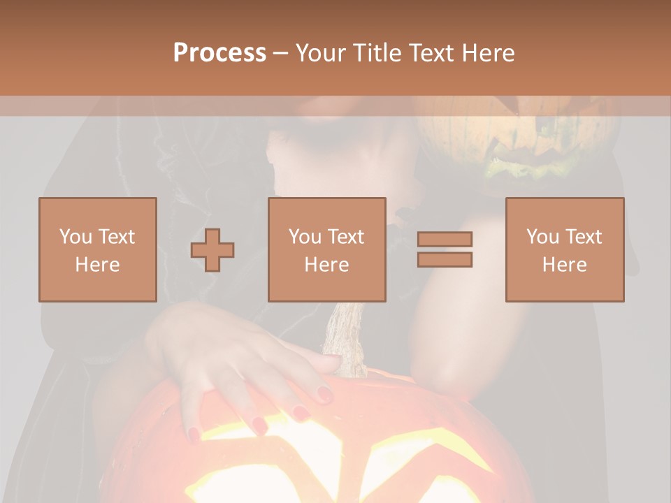 To Cut Out Celebration Hair PowerPoint Template