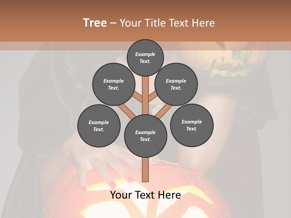 To Cut Out Celebration Hair PowerPoint Template