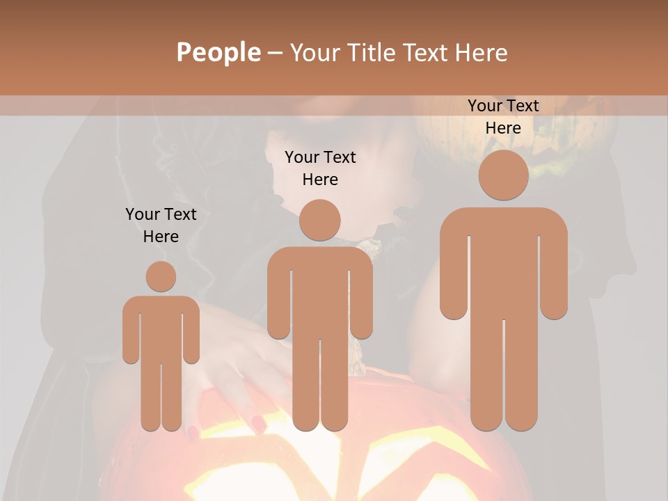 To Cut Out Celebration Hair PowerPoint Template