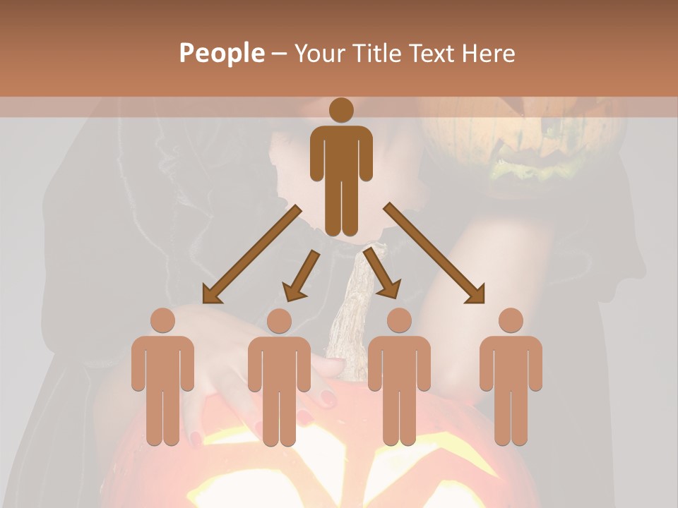 To Cut Out Celebration Hair PowerPoint Template