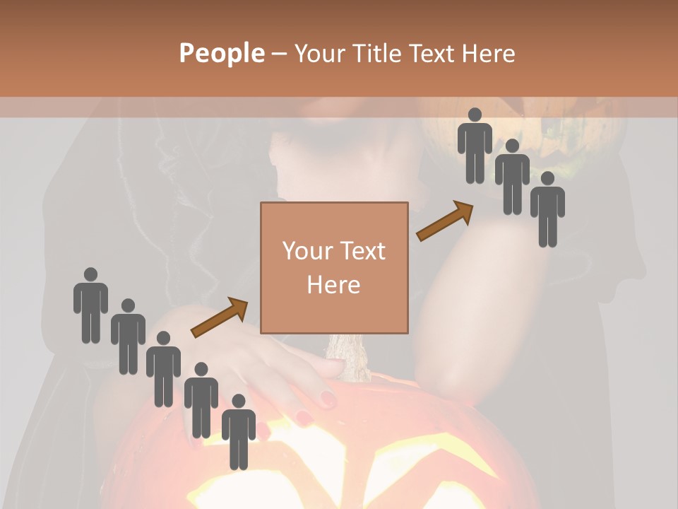To Cut Out Celebration Hair PowerPoint Template