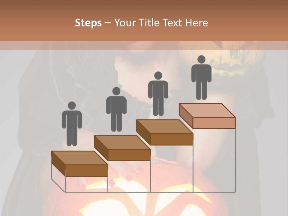 To Cut Out Celebration Hair PowerPoint Template