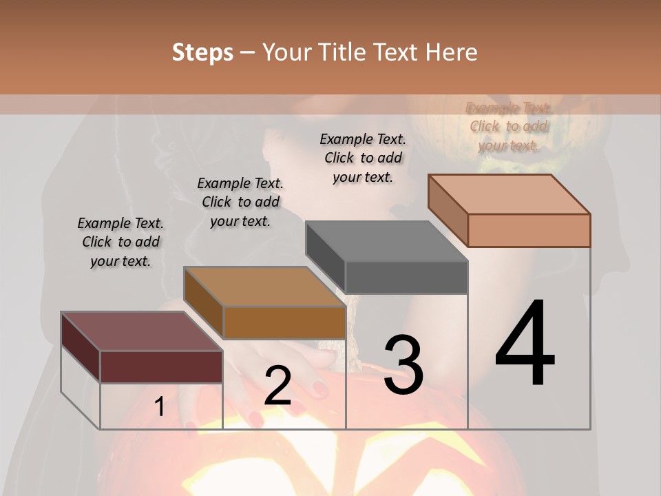 To Cut Out Celebration Hair PowerPoint Template