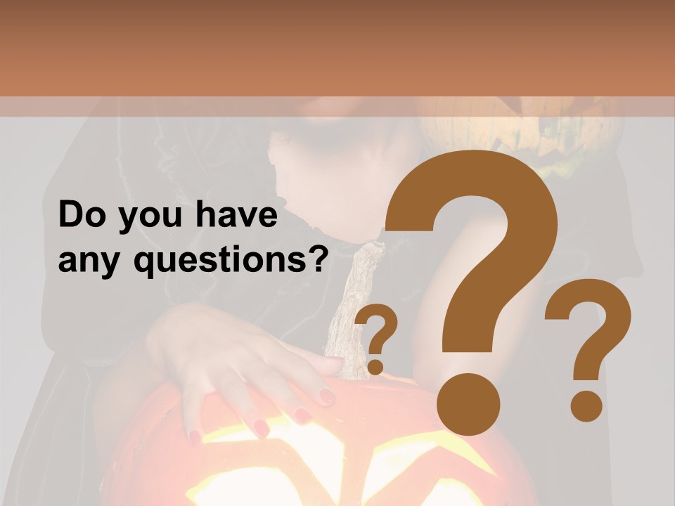 To Cut Out Celebration Hair PowerPoint Template