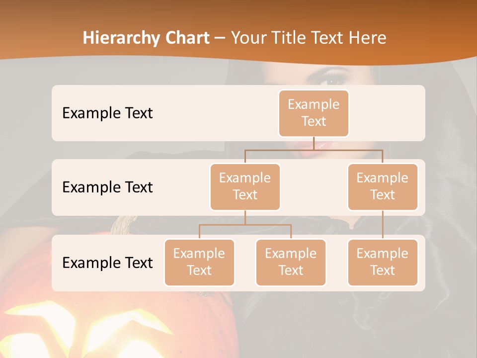 Costume Evil Sweetness PowerPoint Template