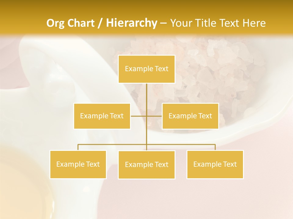 Flower Elegant Massage Salt PowerPoint Template