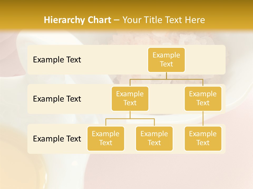 Flower Elegant Massage Salt PowerPoint Template