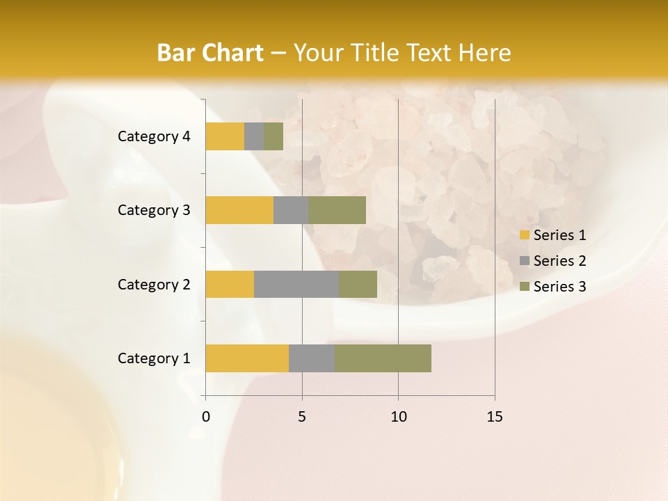 Flower Elegant Massage Salt PowerPoint Template