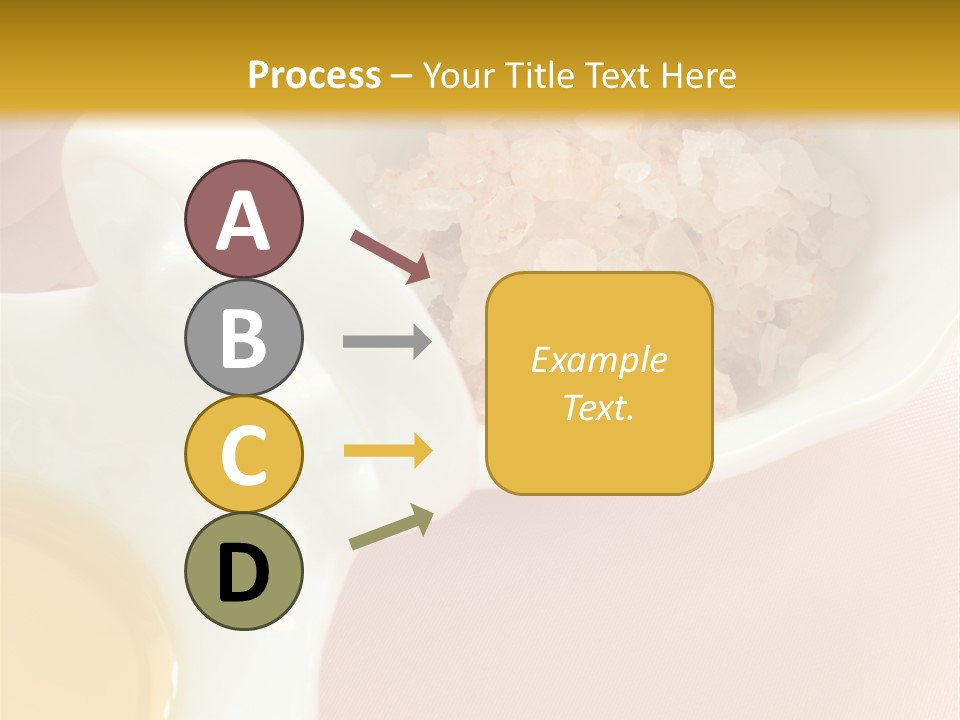 Flower Elegant Massage Salt PowerPoint Template